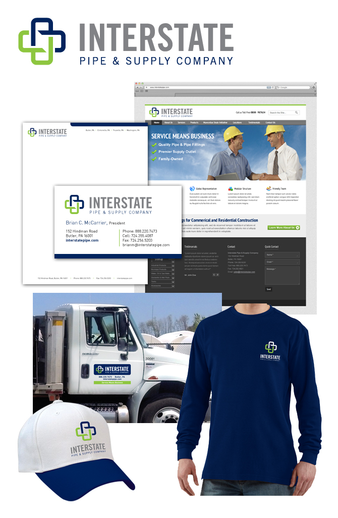 Interstate Pipe and Supply Company Branding
