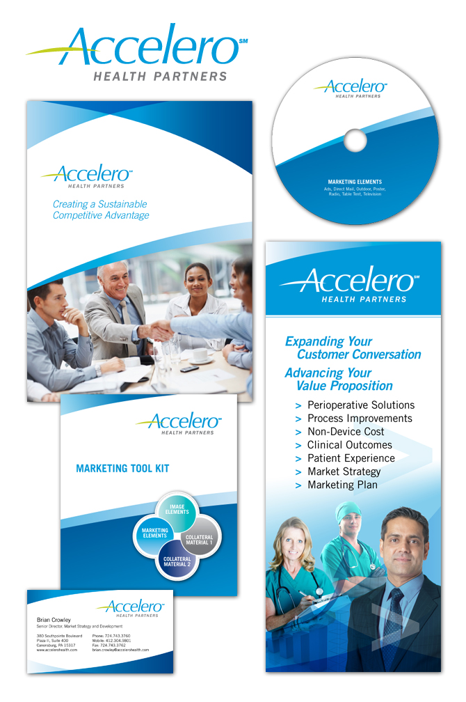 Accelero Health Partners Branding